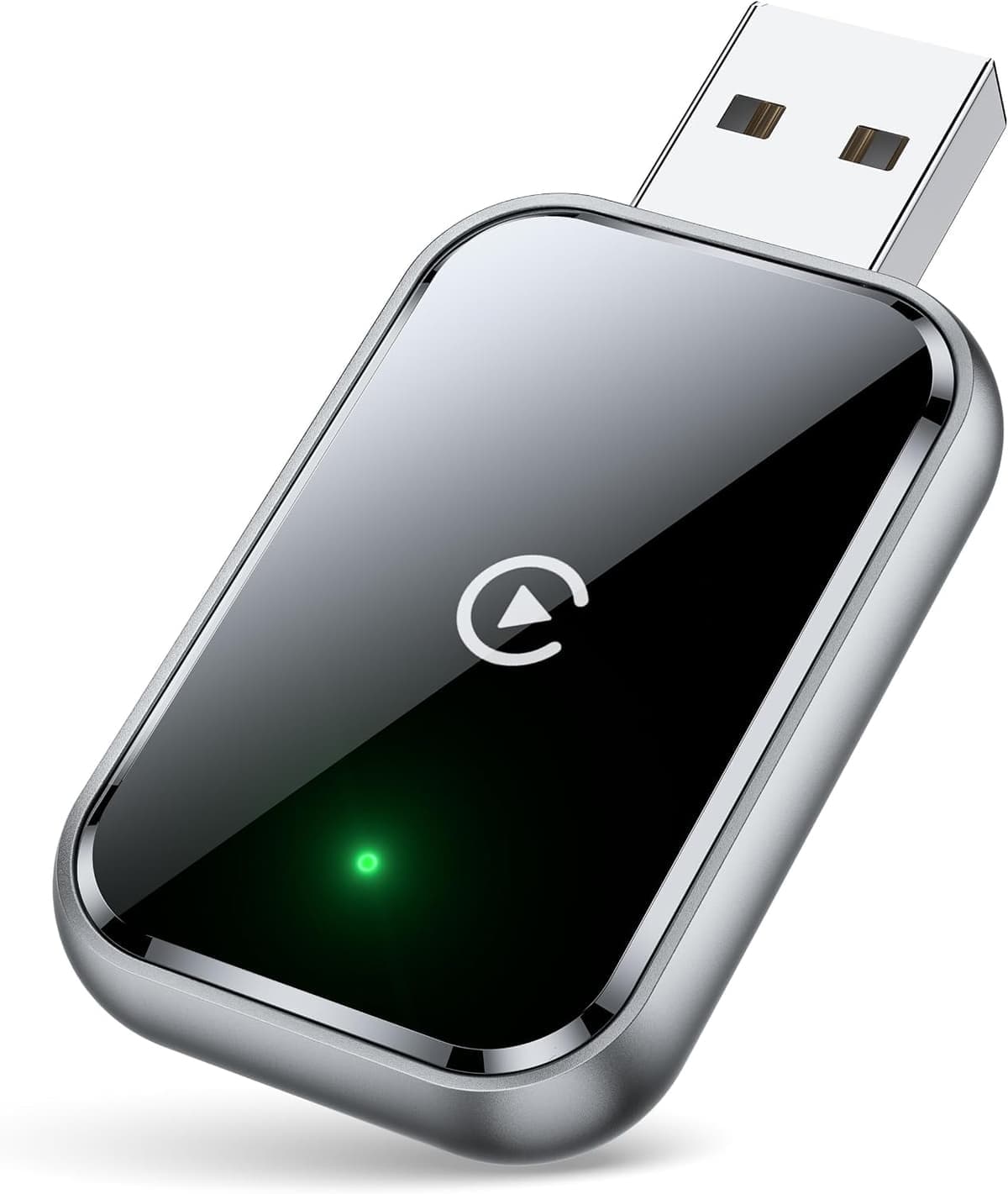 HaMeby Wireless CarPlay Adapter for iPhone, Wired to Wireless CarPlay Dongle, Mini Size with USB & USB-C Extension Cables, Stable Connection & Low Latency.