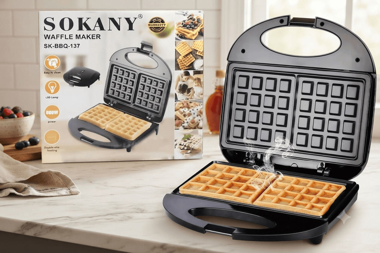 Sokany Electric Waffle Maker